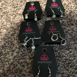 Paparazzi Silver Dangle Earrings Collection